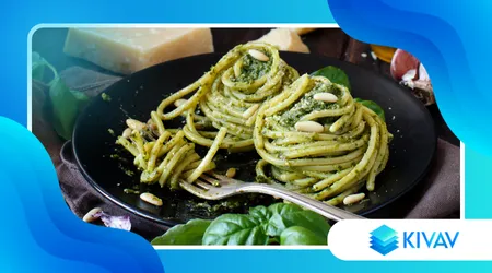Pasta al pesto genovese: fresca e profumata
