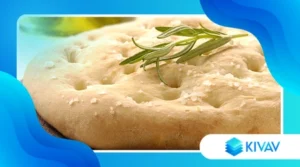 Pizza bianca con rosmarino e sale grosso