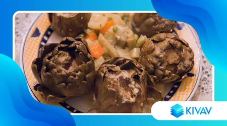 Una ricetta semplice e sofisticata di carciofi alla romana