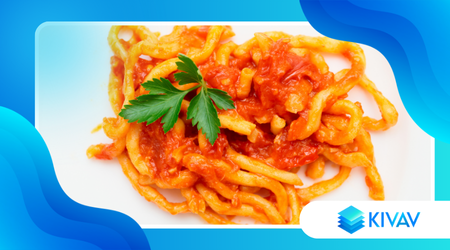 Pici Toscani con Sugo all’Aglione: Un Capolavoro della Cucina Toscana