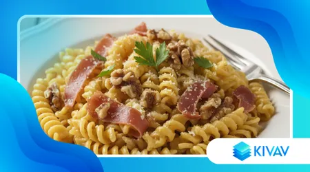 Trofie Speck e Noci: Un Primo Più Leggero e Gustoso