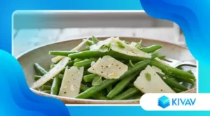 Insalata di fagiolini con scaglie di parmigiano e limone: freschezza estiva