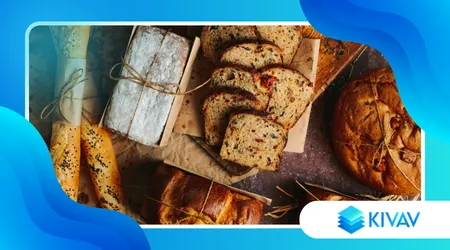 Pane rustico multicereali con fermentazione naturale evoluta
