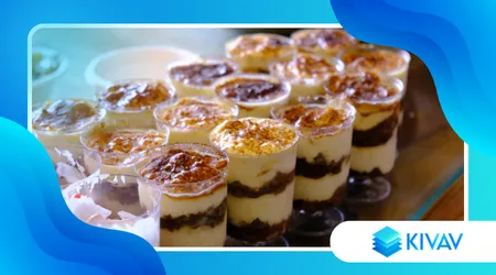 Dolci tradizionali italiani retro rivisitati in chiave moderna